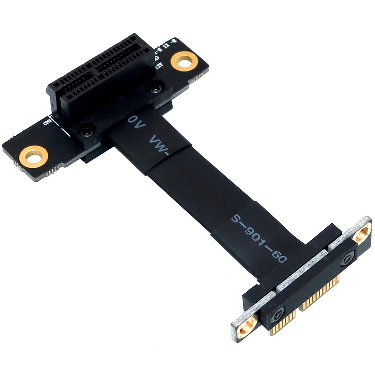 

Кабель-адаптер GSMIN DP55 PCI-E 36-Pin x1 10 см Black, Черный