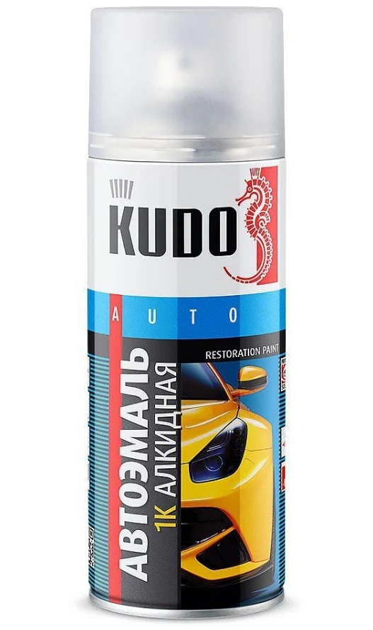 

KUDO KU-4066 Эмаль автомобильная ремонтная Липа зеленая 325 1шт, Зеленый