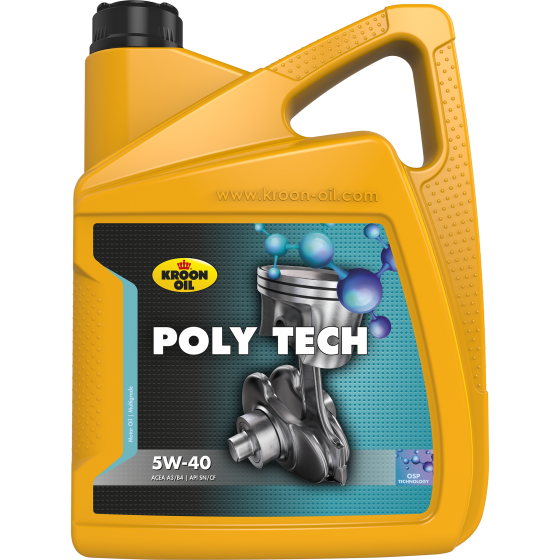

KROON-OIL 36140 Масло моторное POLY TECH 5W40 5L 1шт