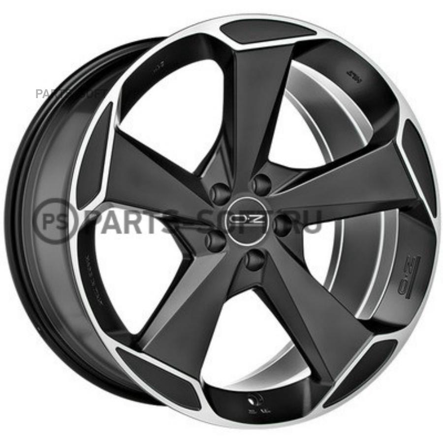 Колесный диск 9x21/5x112 ET50 D79 Aspen HLT Matt Black + Diamond Cut