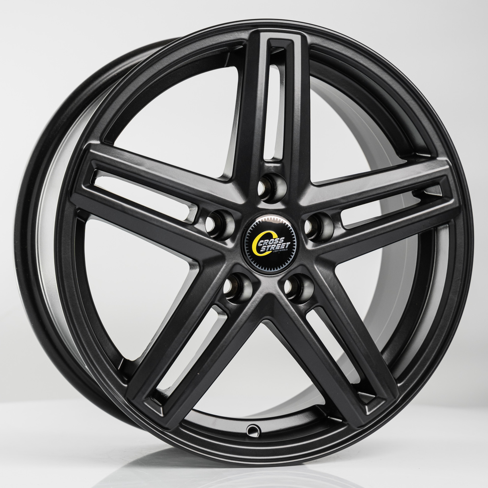 

Колесный диск Cross Street CR-24 6,5x16 5x114,3 ET 46 Dia 67,1 (mb), Черный