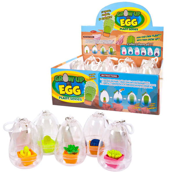 

Игрушка Junfa Toys растущая в воде из яйца Кактус