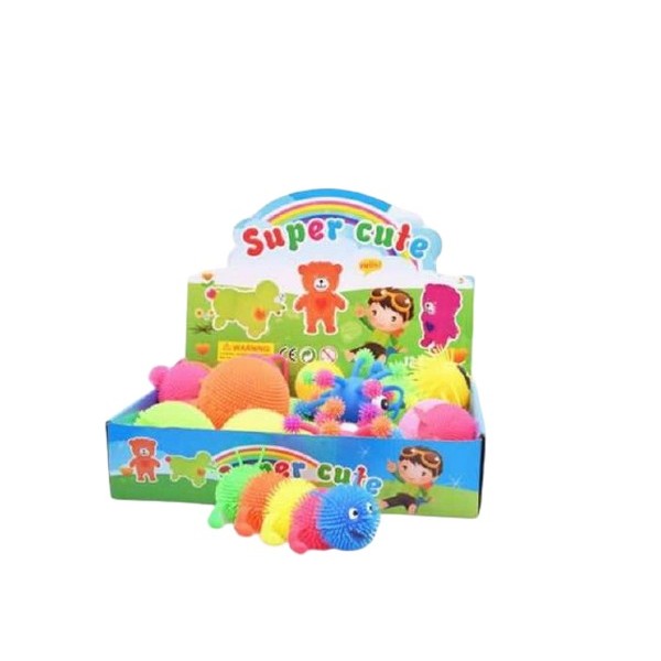 

Игрушка для малышей Junfa Toys Гусеница ZE-044/1, в ассортименте, Разноцветный