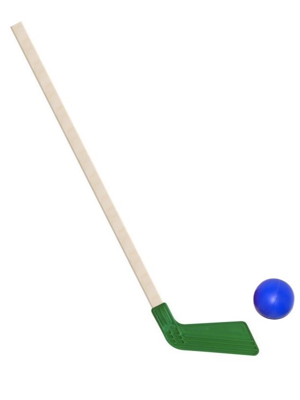 Детский хоккейный набор Задира-плюс Клюшка хоккейная детская 80см + мячик
