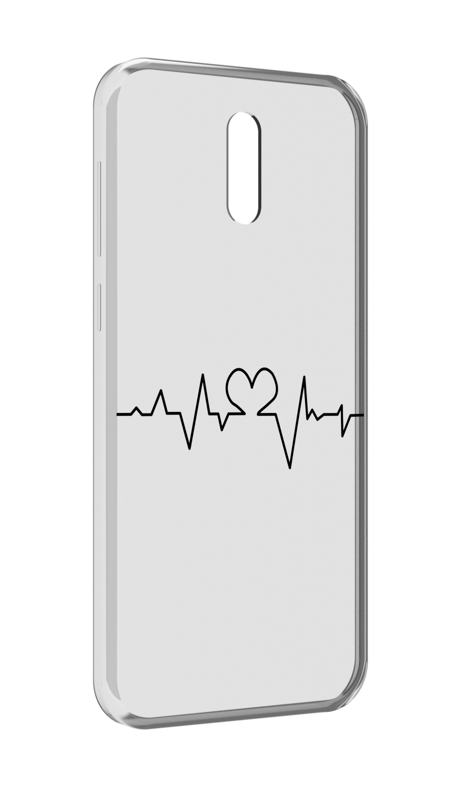 

Чехол MyPads диаграмма-любви для Alcatel 3L (2019), Прозрачный, Tocco