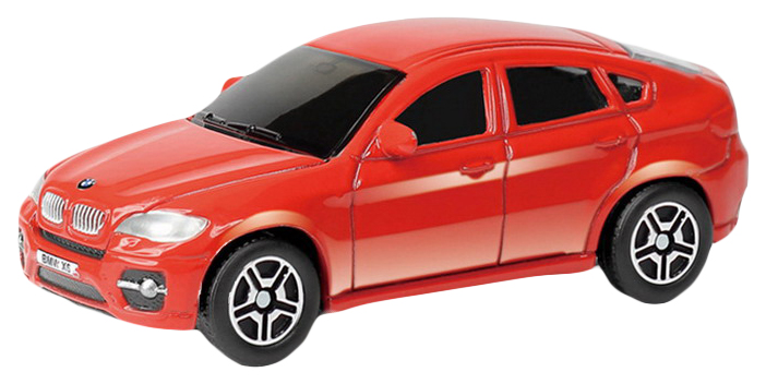 Машина металлическая RMZ City BMW X6 1:64 цвет красный