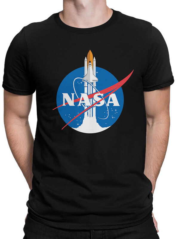 фото Футболка мужская design heroes nasa черная xl