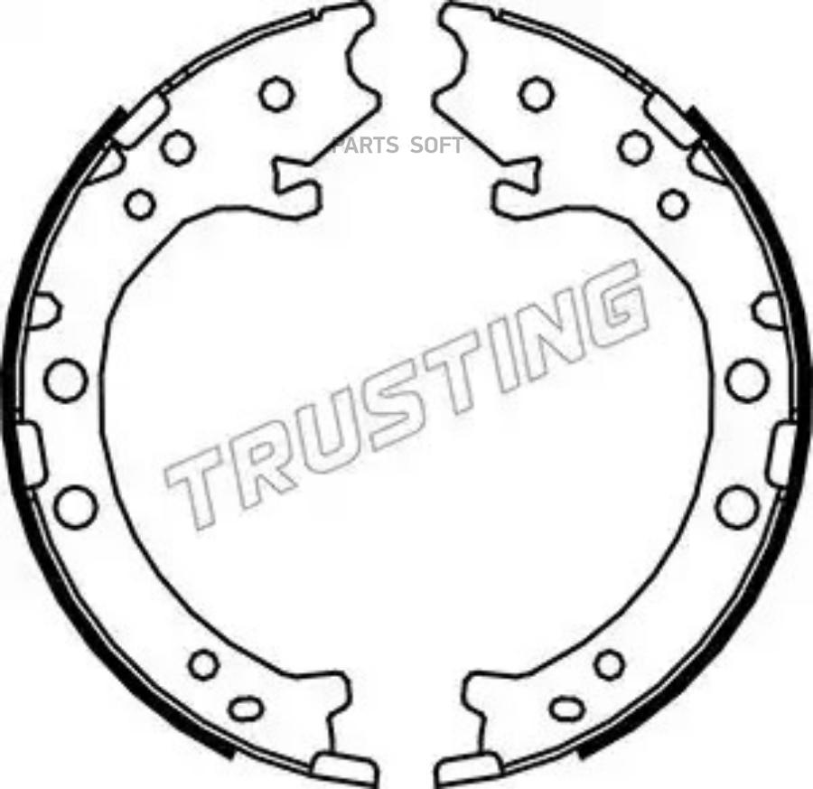 

Тормозные колодки TRUSTING барабанные 44026