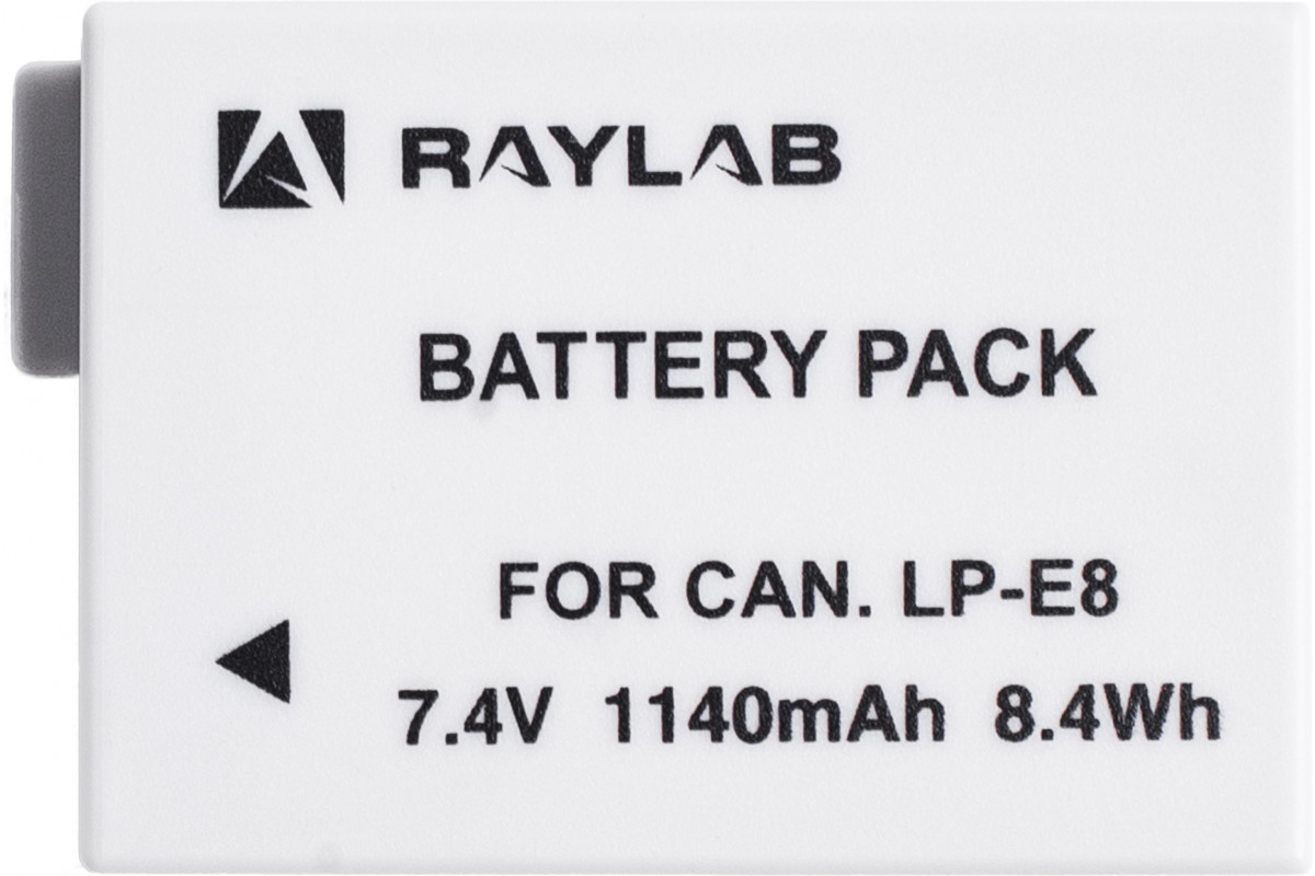 фото Аккумулятор raylab rl-lpe8 1140мач (для eos 600d, 650d, 700d)