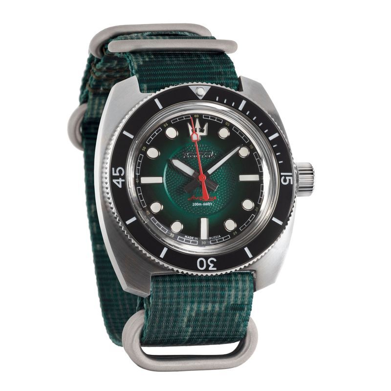 Наручные часы мужские Восток 170G01 зеленые