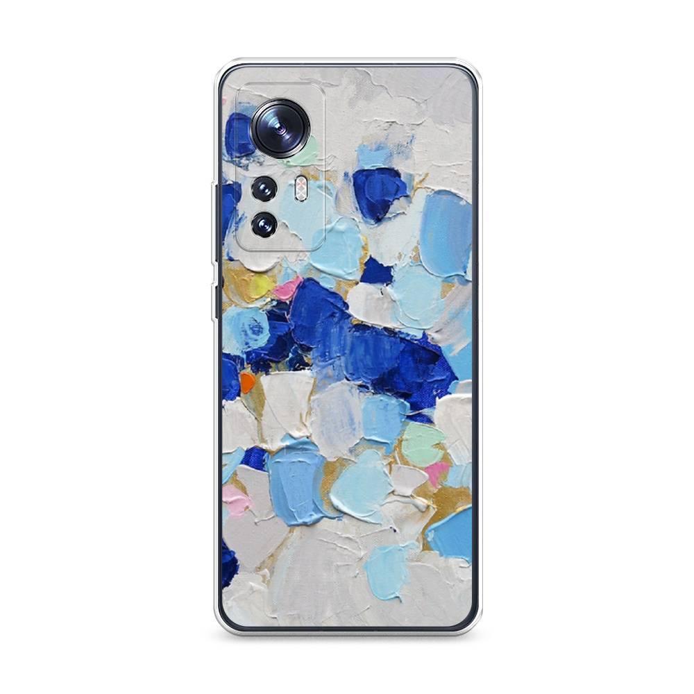 

Чехол Awog на Xiaomi 12 "Холст сине-белый", 312350-10
