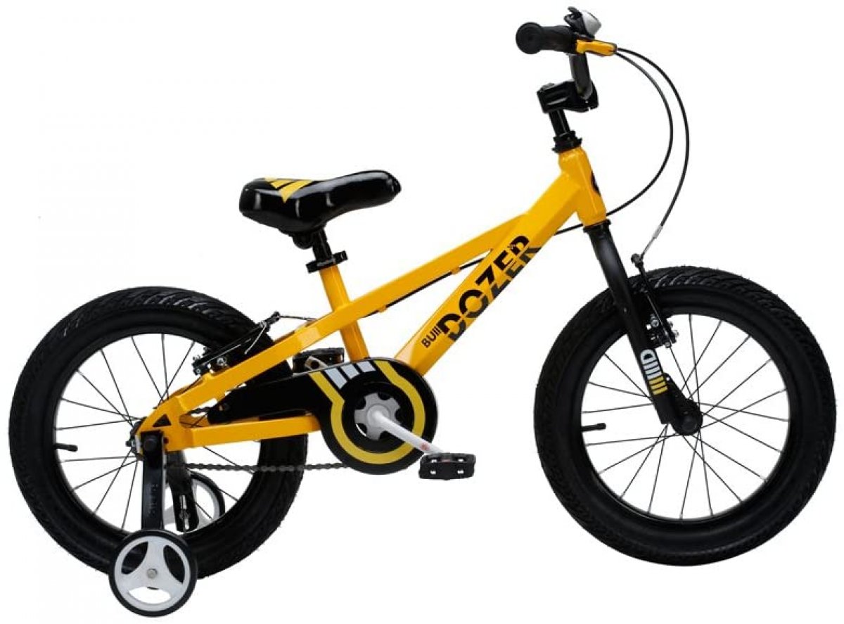 

Велосипед ROYALBABY Bull Dozer Alloy-16"-21г.(желтый)