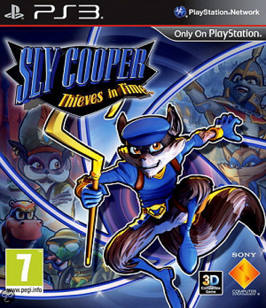 Игра Sly Cooper Thieves in Time PS3
