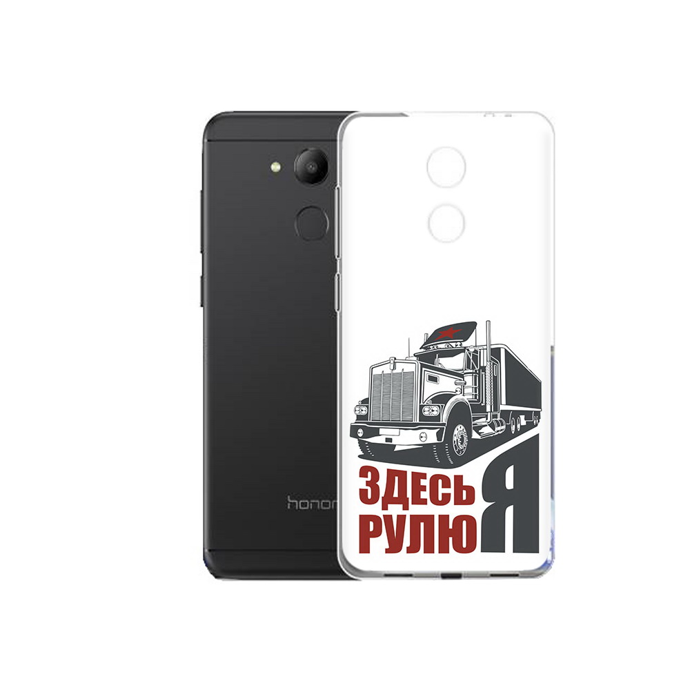 

Чехол MyPads Tocco для Honor 6C здесь я рулю (PT67887.49.355), Прозрачный, Tocco