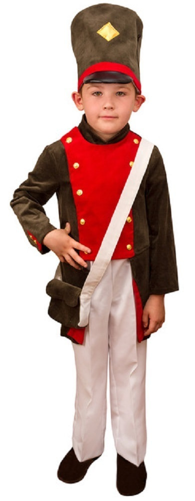 фото Костюм элит классик оловянный солдатик детский 28 (116 см)