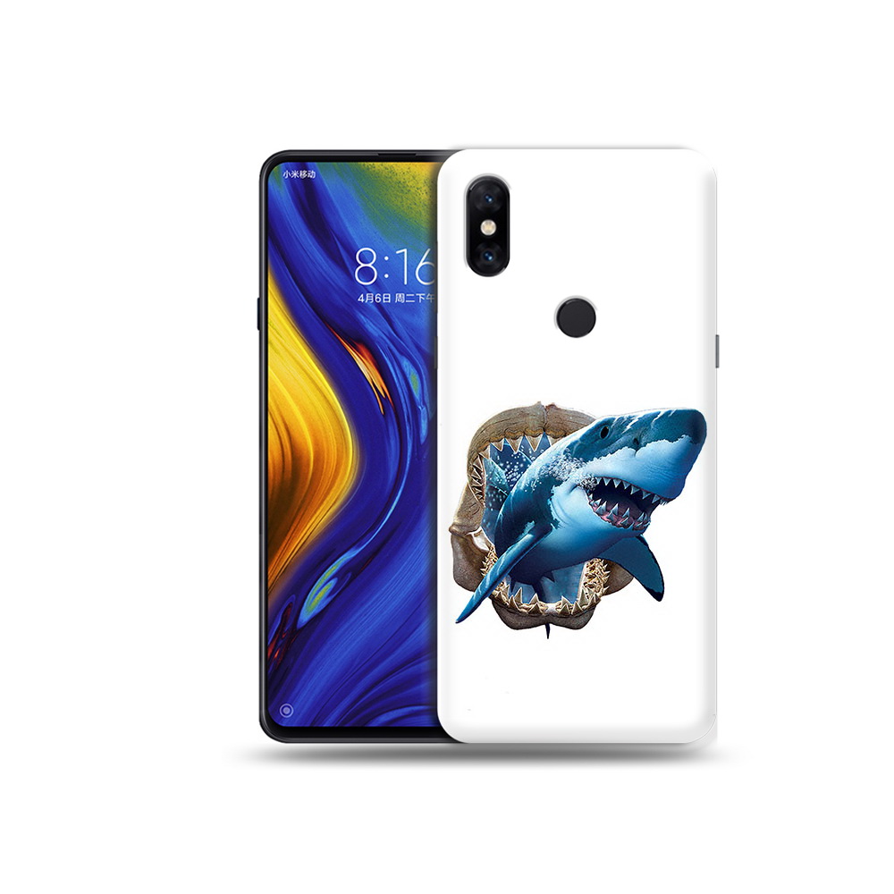 

Чехол MyPads Tocco для Xiaomi Mi Mix 3 челюсти (PT119757.326.675), Прозрачный, Tocco