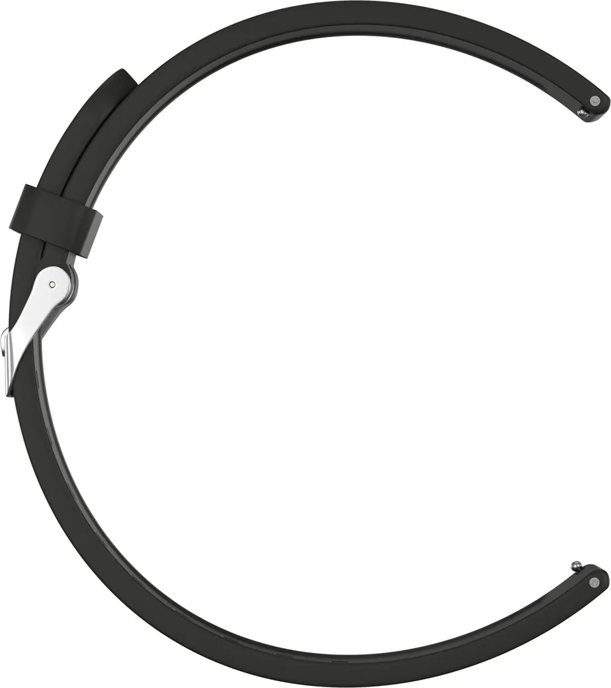 

Ремешок силиконовый GSMIN Elate 20 для Polar Ignite (Черный)