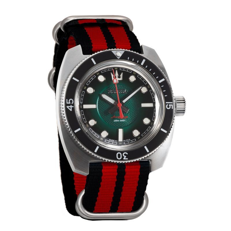 Наручные часы мужские Восток 170G01 черные/красные