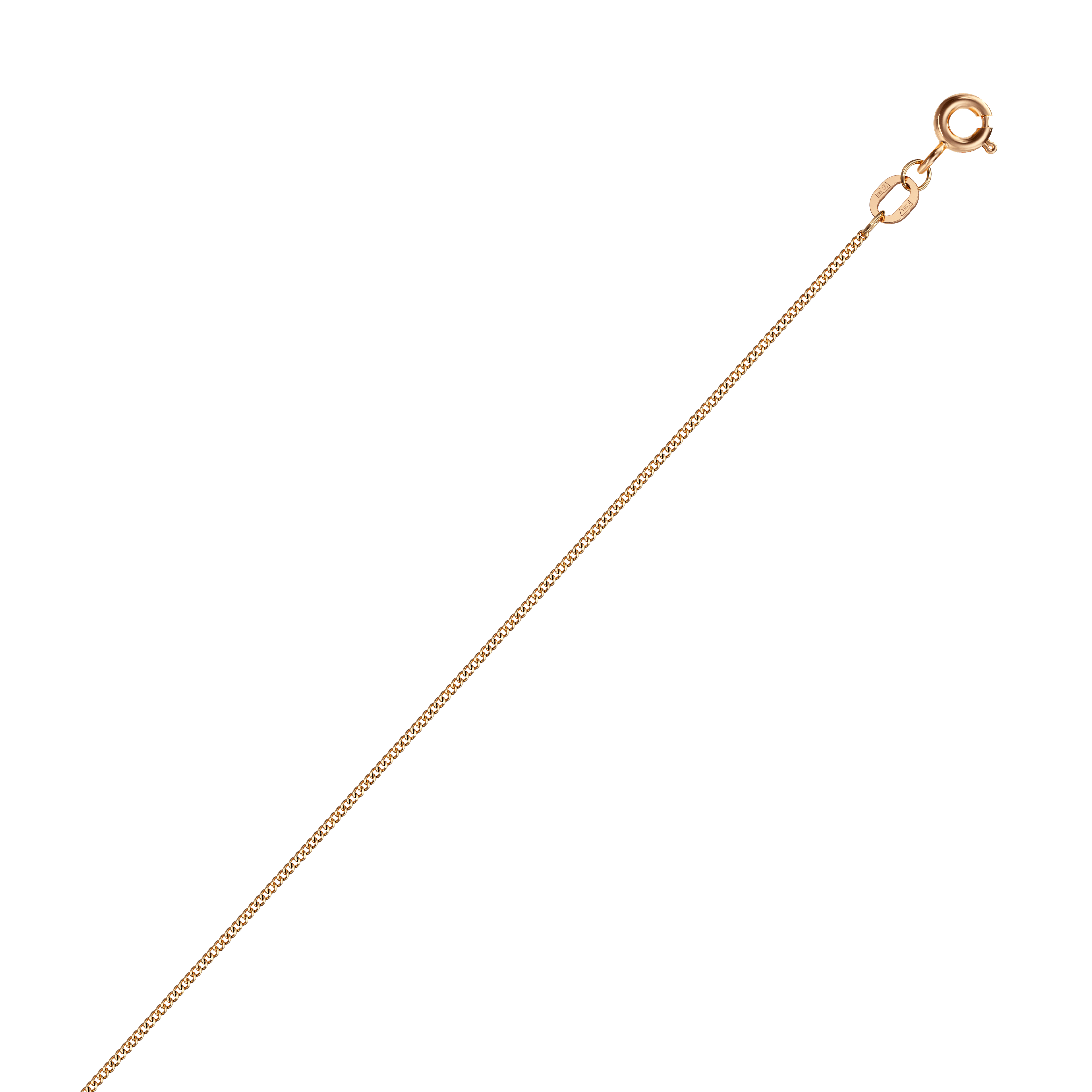 Цепочка из золота 40 см Красцветмет НЦ12-002d-0,25