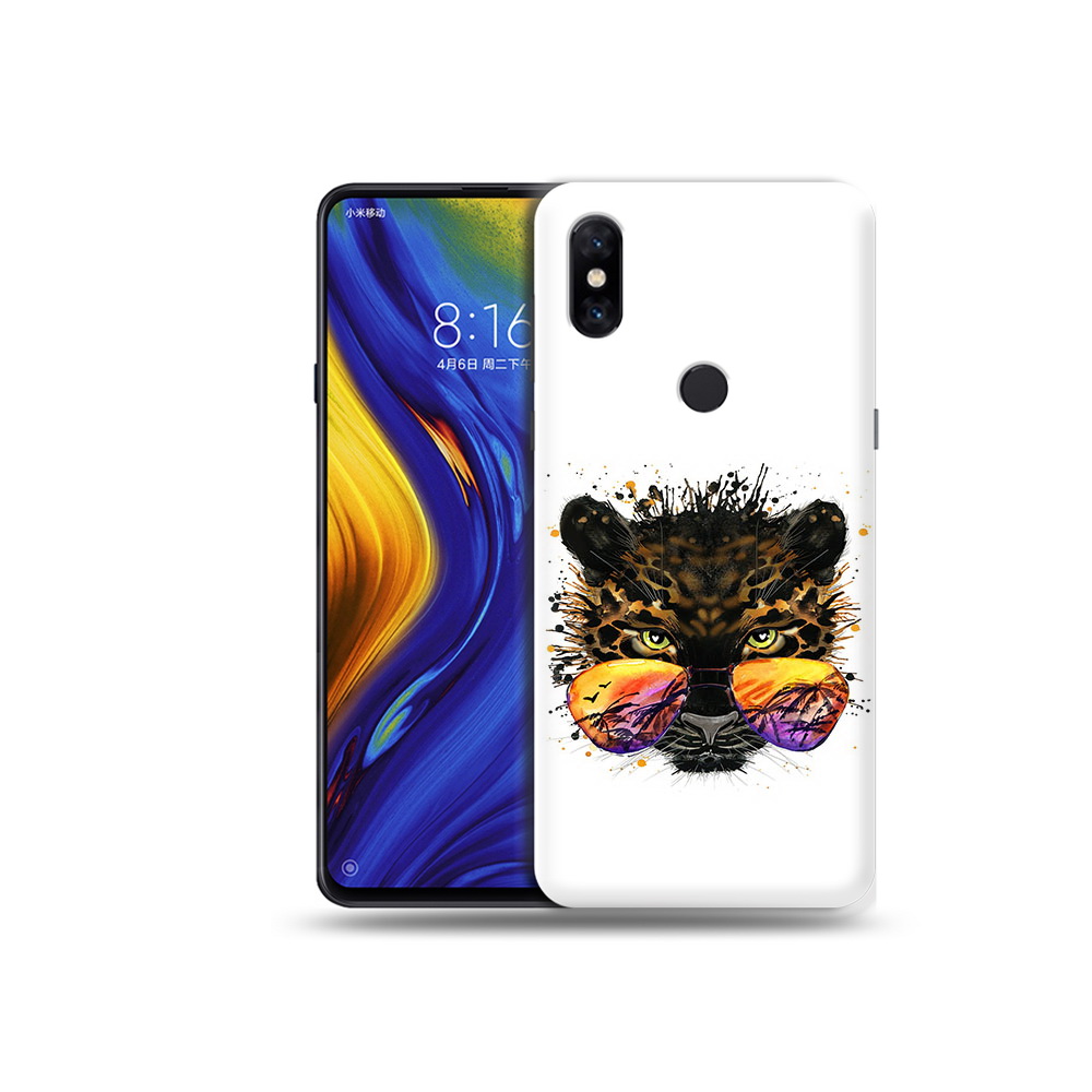 

Чехол MyPads Tocco для Xiaomi Mi Mix 3 тропический леопард (PT119757.326.649), Прозрачный, Tocco