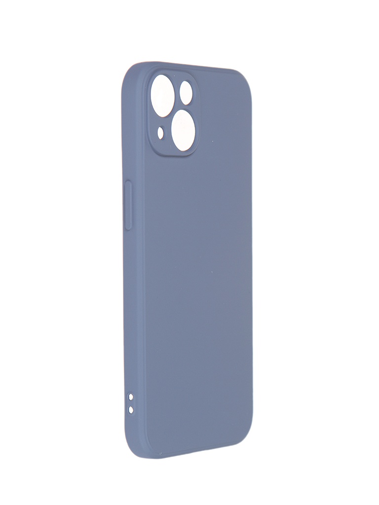 фото Чехол pero для apple iphone 13 liquid silicone grey pcls-0069-gr