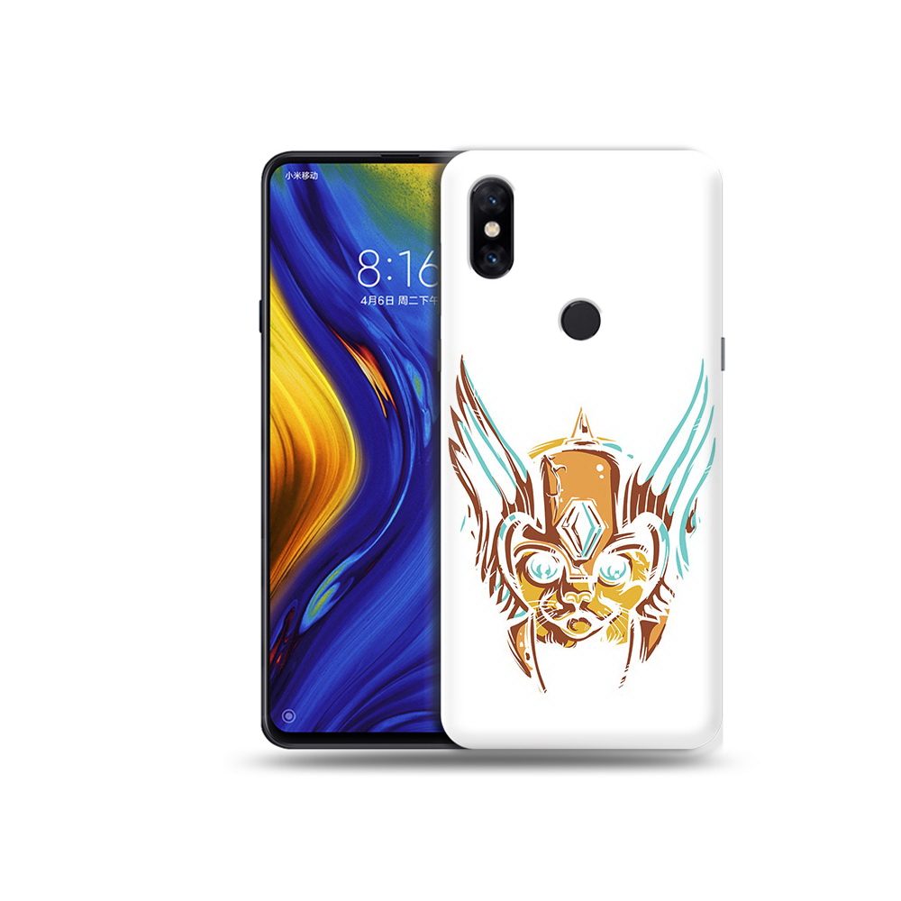 Чехол MyPads Tocco для Xiaomi Mi Mix 3 тор абстракция (PT119757.326.644)