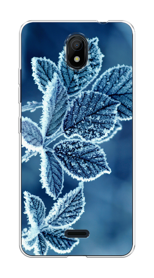 

Чехол на Nokia C100 "Зима 6", Бирюзовый;белый, 125350-2