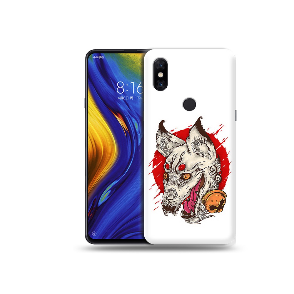 

Чехол MyPads Tocco для Xiaomi Mi Mix 3 страшная собака (PT119757.326.627), Прозрачный, Tocco