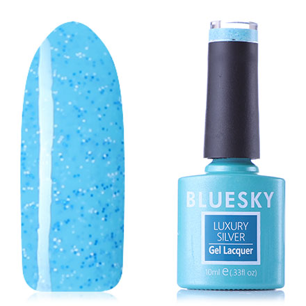 

Гель-лак Bluesky Luxury Silver №608