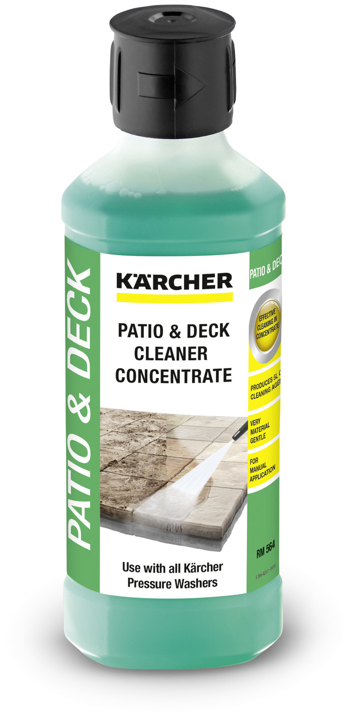 

Концентрат Karcher Patio & Deck Cleaner 500ml (6.295-842.0), Patio & Deck Cleaner