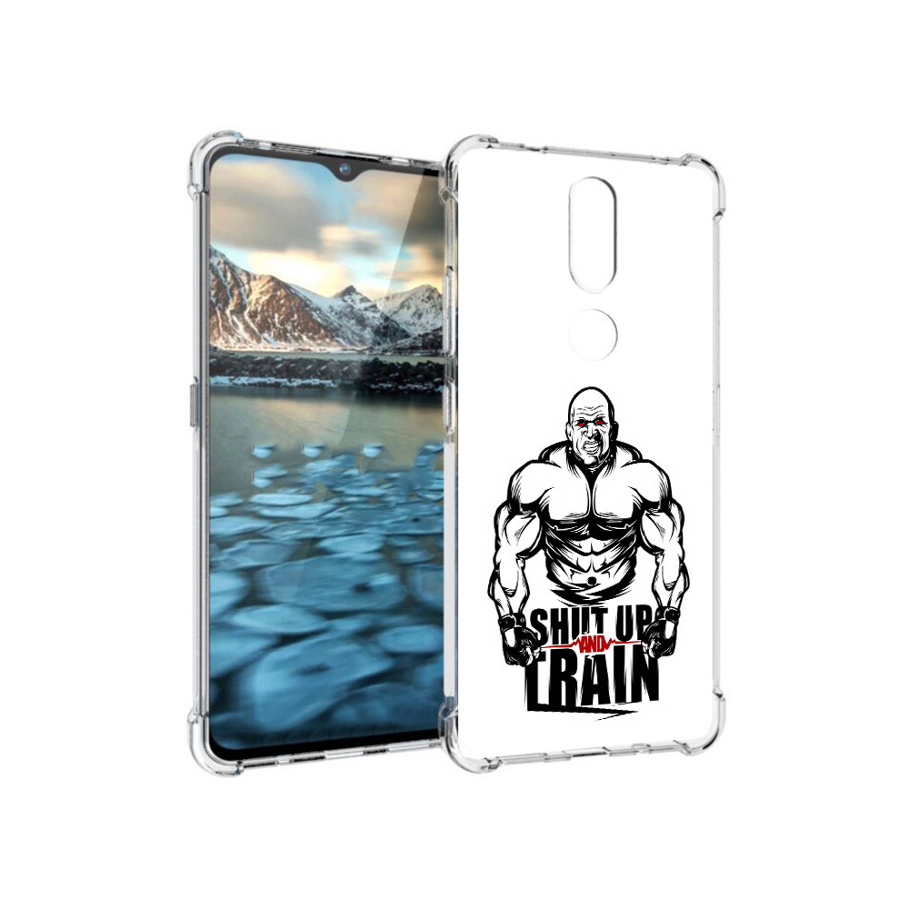 

Чехол MyPads Tocco для Nokia 2.4 здоровое тело (PT227049.107.356), Прозрачный, Tocco
