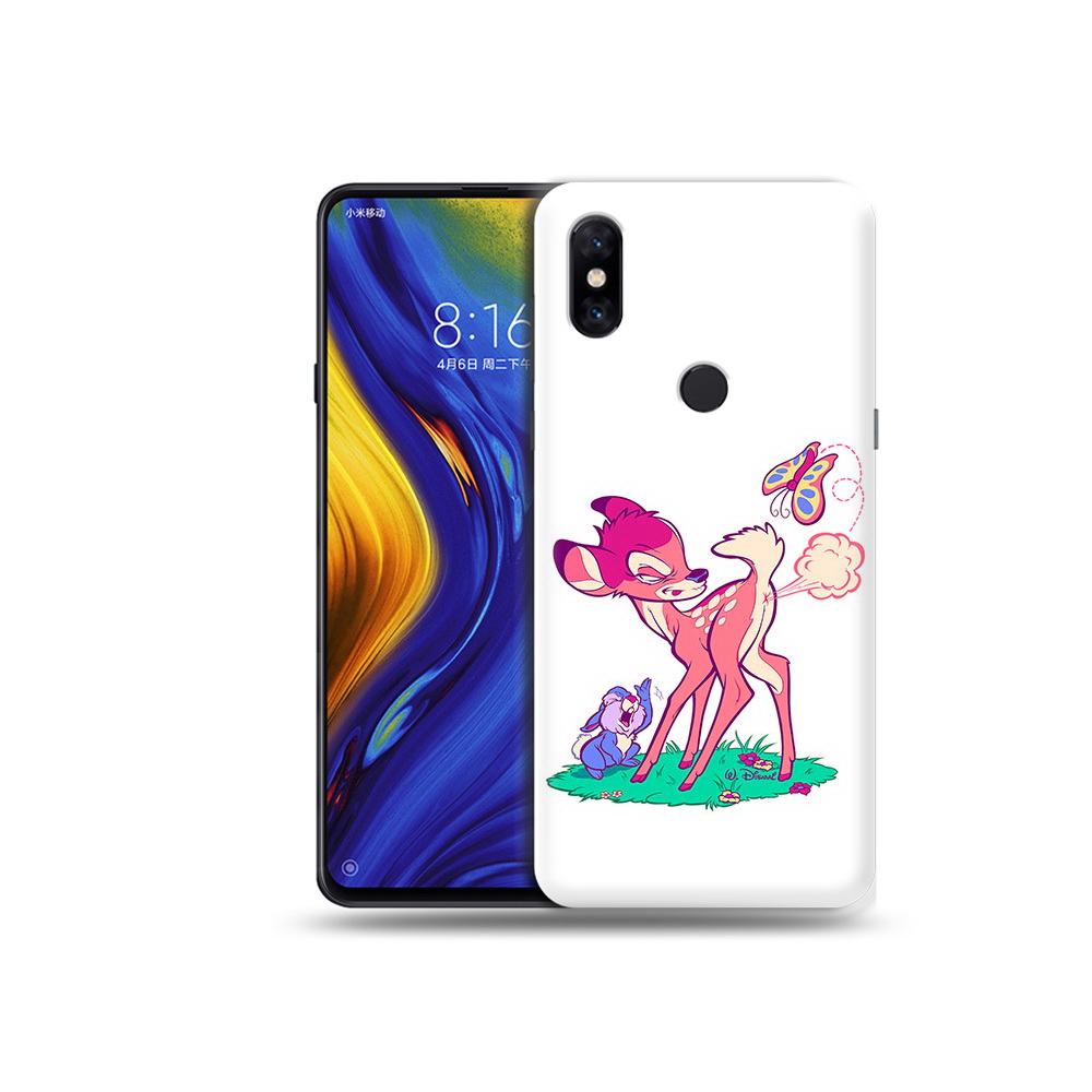 

Чехол MyPads Tocco для Xiaomi Mi Mix 3 смешной олененок (PT119757.326.610), Прозрачный, Tocco