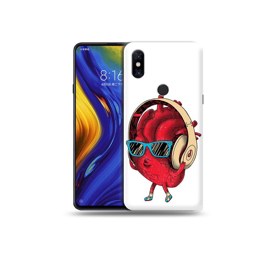 

Чехол MyPads Tocco для Xiaomi Mi Mix 3 слушай сердце (PT119757.326.609), Прозрачный, Tocco