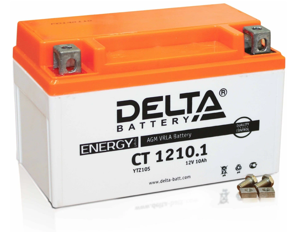 

DELTA Аккумулятор 10 Ач прямая L+ 150x86x93 EN190 А DELTA CT12101