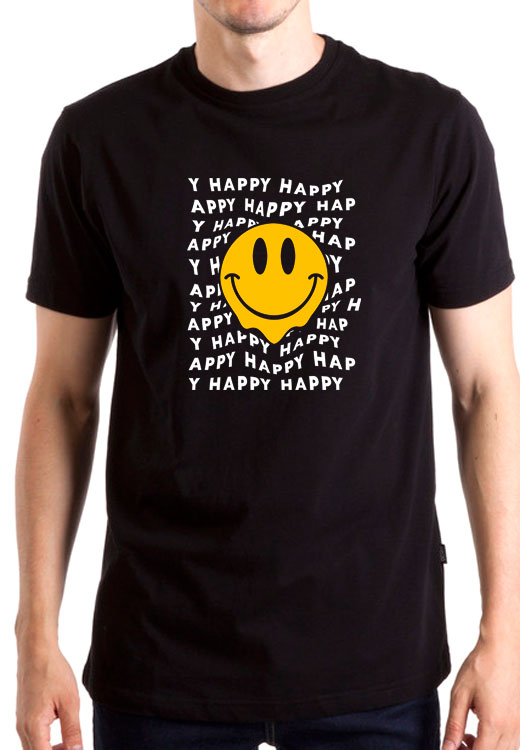 

Футболка унисекс NoBrand Emoji Acid черная XXL, Черный, Emoji Acid