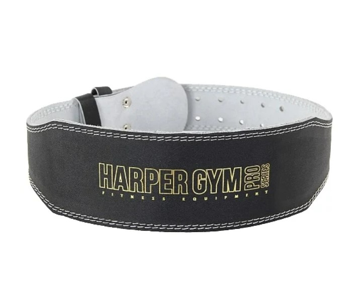 Пояс для т/а (узкий)  Jabb/Harper Gym  JE-2623 черный нат.кожа M