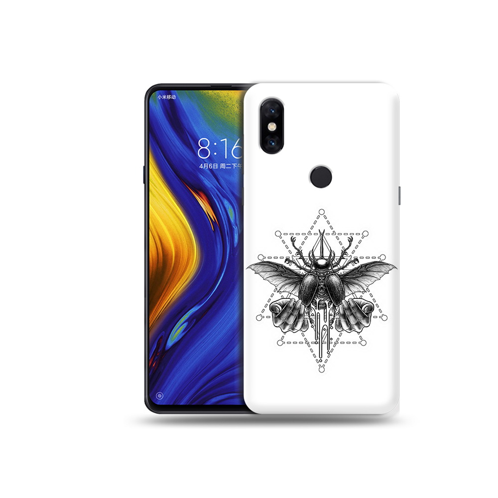

Чехол MyPads Tocco для Xiaomi Mi Mix 3 скарабей (PT119757.326.601), Прозрачный, Tocco