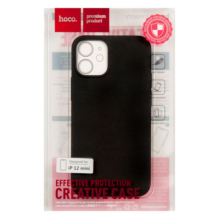 

Чехол Hoco Fascination series для Apple iPhone 12 Mini, черный
