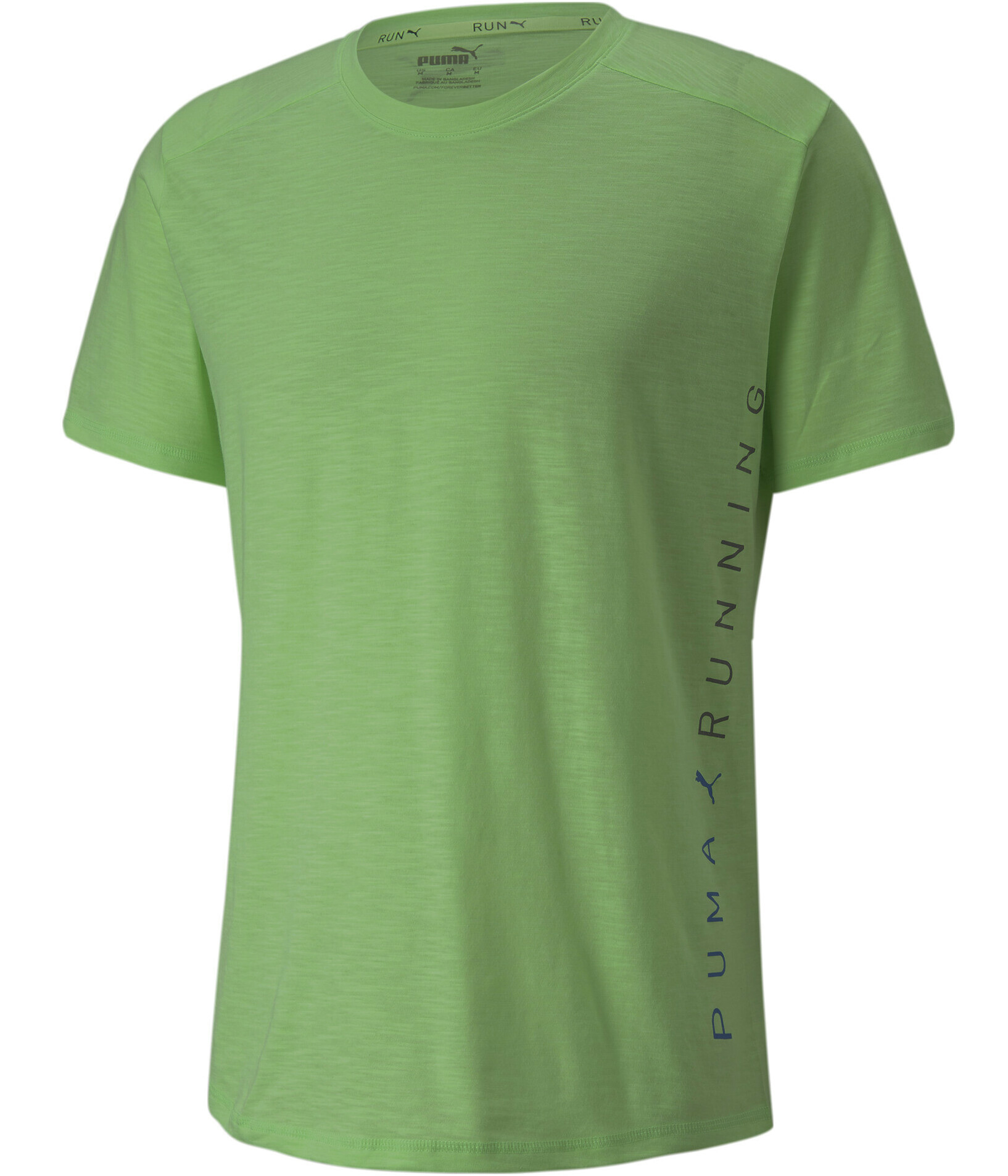 

Футболка мужская PUMA Run Logo Ss Tee M зеленая S, Зеленый, Run Logo Ss Tee M
