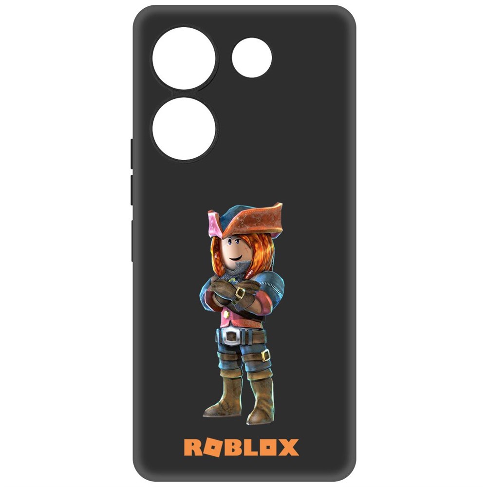 

Чехол-накладка Krutoff Soft Case Roblox-Эзебель для TECNO Camon 20 Pro черный