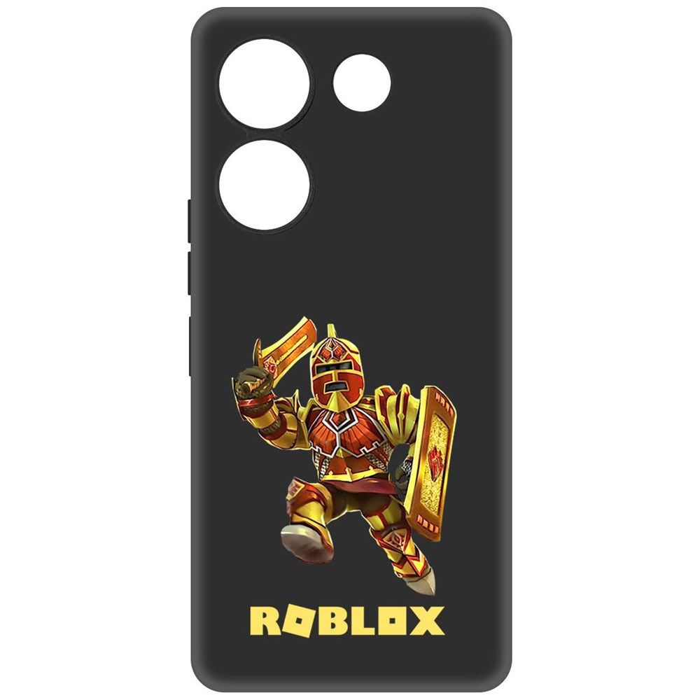 

Чехол-накладка Krutoff Soft Case Roblox-Рэдклифф для TECNO Camon 20 Pro черный