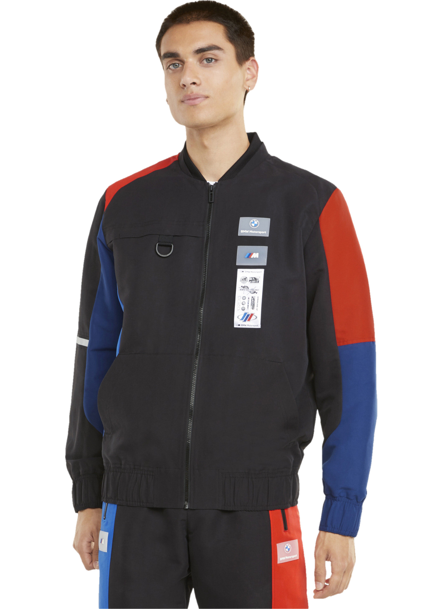 

Бомбер мужской PUMA Bmw Mms Street Moto Jacket черный XL, Bmw Mms Street Moto Jacket