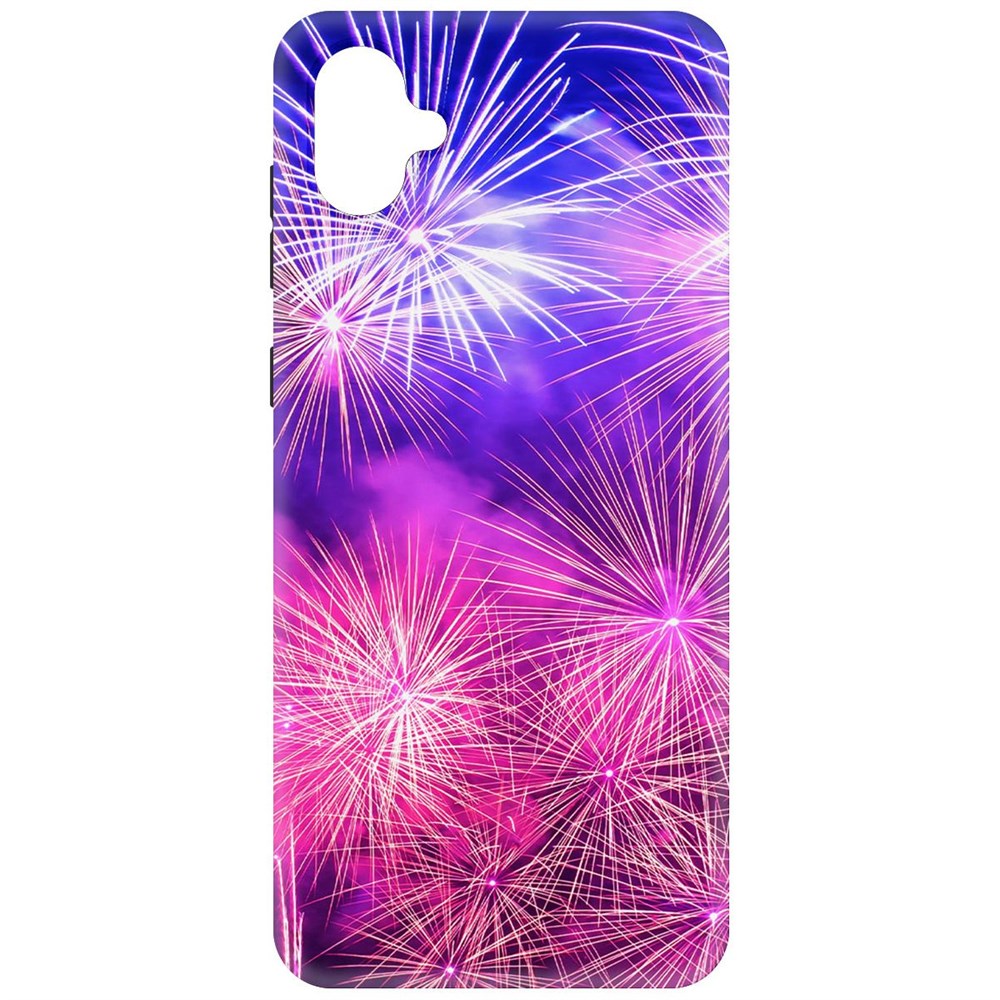 

Чехол-накладка Krutoff Soft Case Салют для Samsung Galaxy A04e (A042) черный