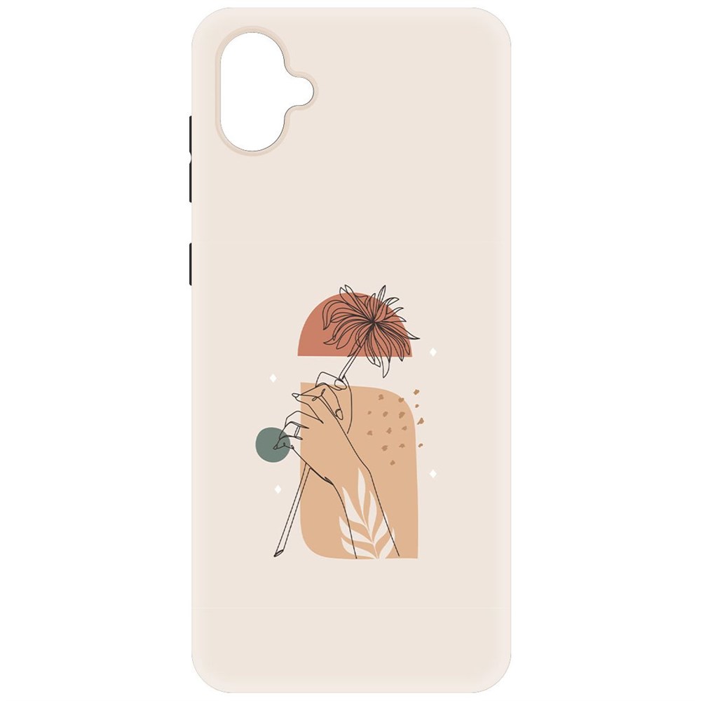 

Чехол-накладка Krutoff Soft Case Романтика для Samsung Galaxy A04e (A042) черный