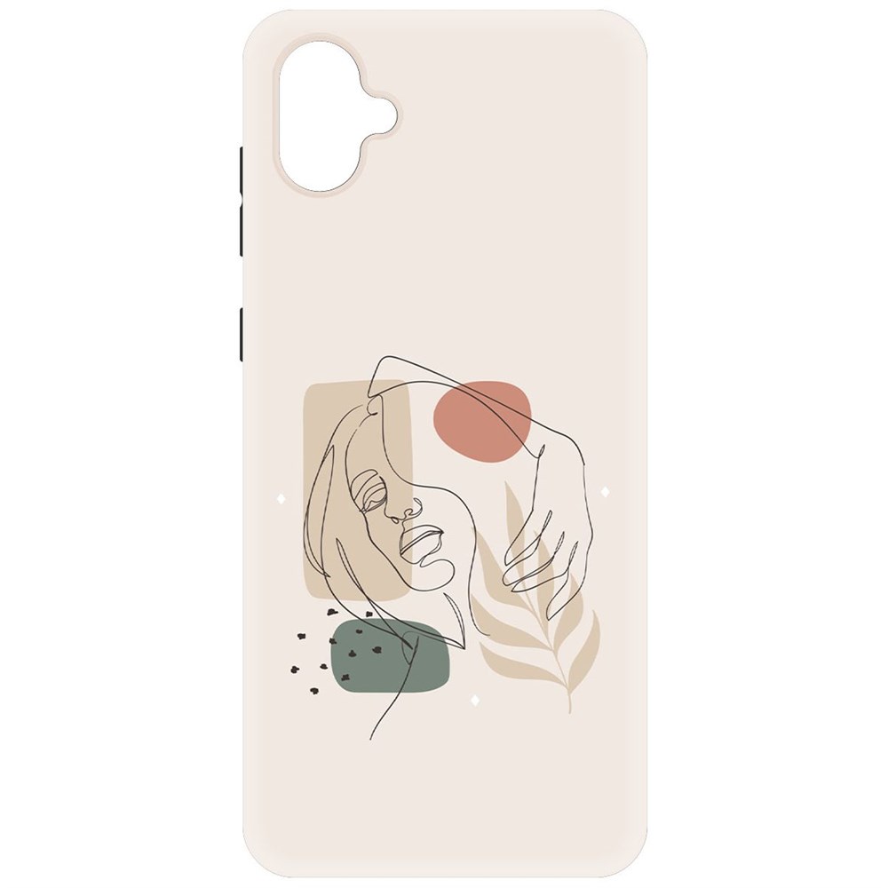 

Чехол-накладка Krutoff Soft Case Грациозность для Samsung Galaxy A04e (A042) черный
