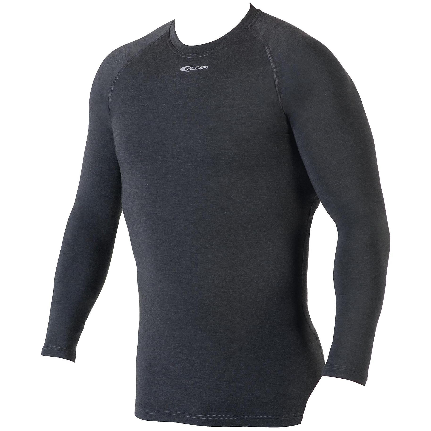 

Термофутболка Accapi Tecnosoft Plus Evo Long Sl.t-Shirt Man, anthracite, M, Серый, Tecnosoft Plus Evo Long Sl.t-Shirt Man