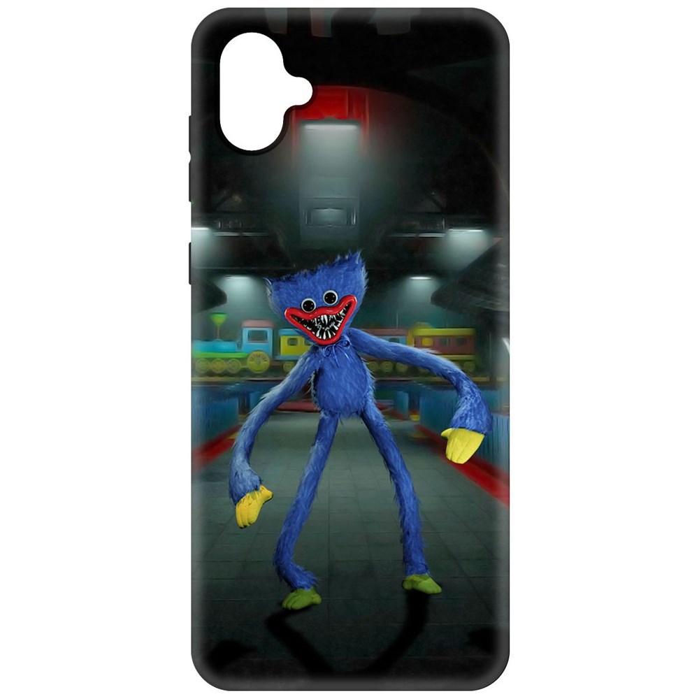 

Чехол-накладка Krutoff Soft Case Хаги Ваги для Samsung Galaxy A04e (A042) черный