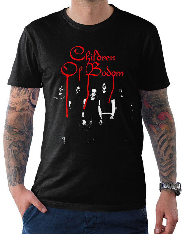 фото Футболка мужская design heroes группа children of bodom черная 3xl