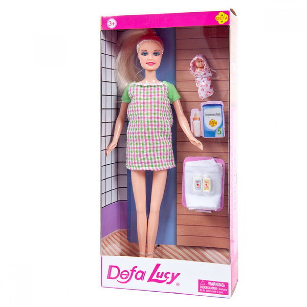 Кукла Defa Lucy с аксессуарами 8357d в ассортименте, в комплекте ребенок