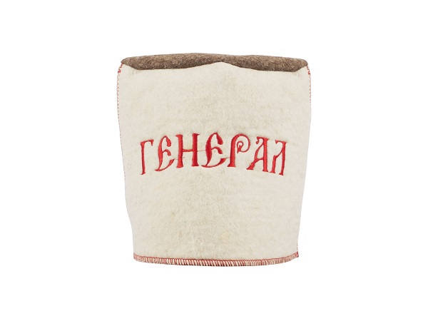 

Шапка для бани Генерал кубанка 305101 onesize серый, Генерал